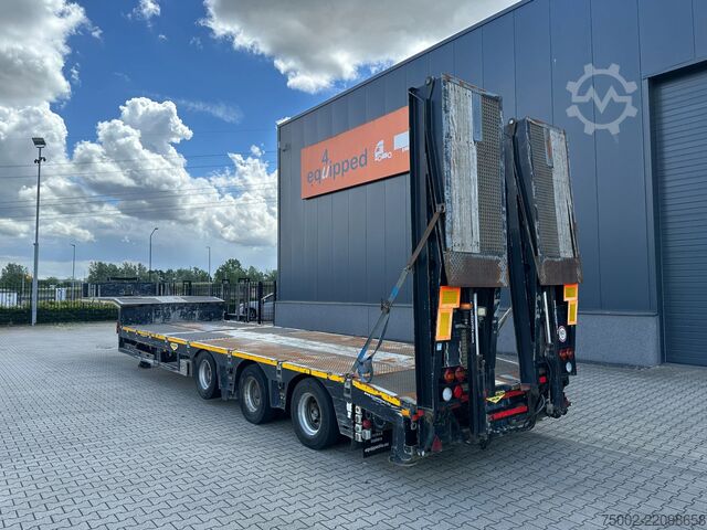 Alacsony rakodó Broshuis 3ABSD-48/1 Lowloader 3-axle / GVW: 53.000kg / N...