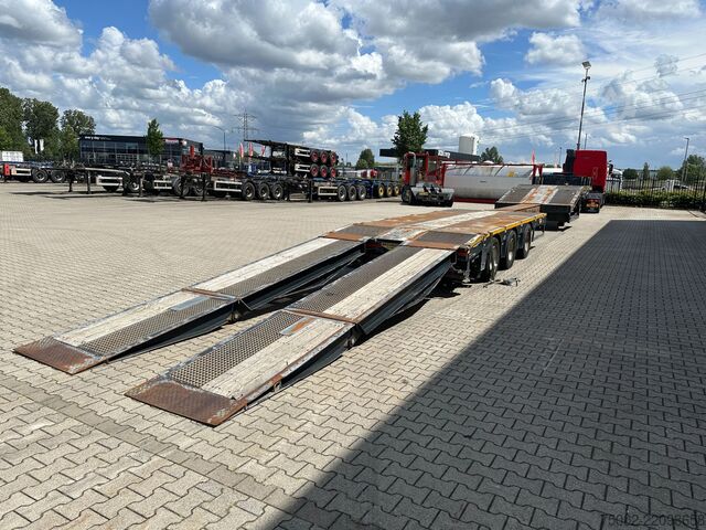 Alacsony rakodó Broshuis 3ABSD-48/1 Lowloader 3-axle / GVW: 53.000kg / N...