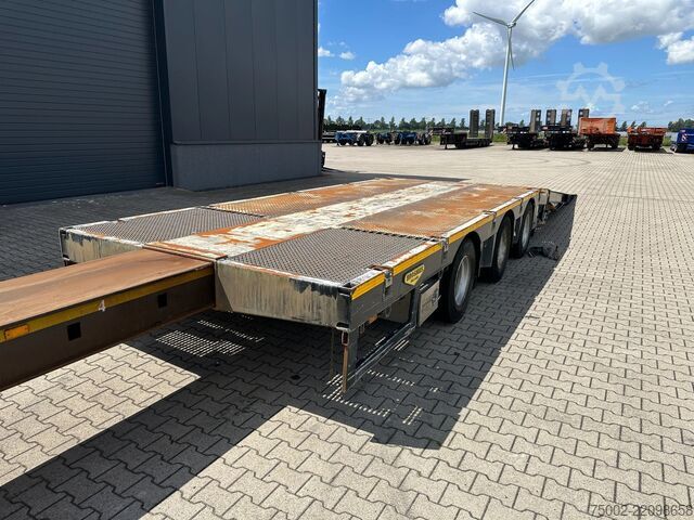 Cargador bajo Broshuis 3ABSD Lowloader 3-axle / GVW: 53.000kg / Neck: ...