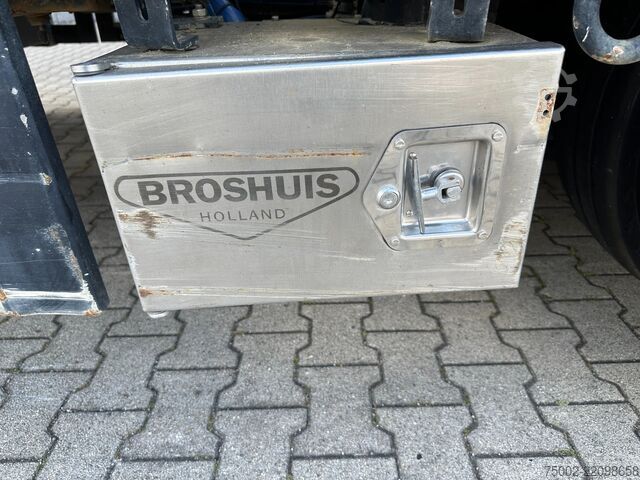 Cargador bajo Broshuis 3ABSD Lowloader 3-axle / GVW: 53.000kg / Neck: ...