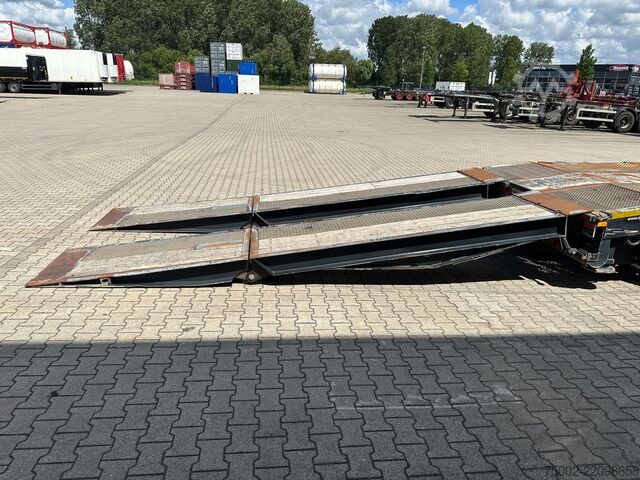 Cargador bajo Broshuis 3ABSD Lowloader 3-axle / GVW: 53.000kg / Neck: ...