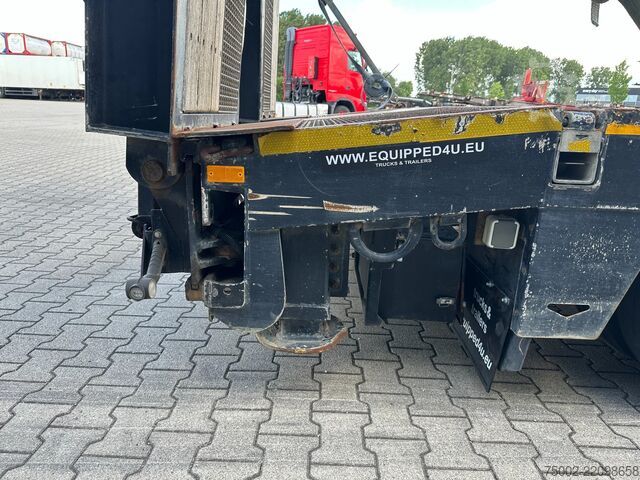 Cargador bajo Broshuis 3ABSD Lowloader 3-axle / GVW: 53.000kg / Neck: ...