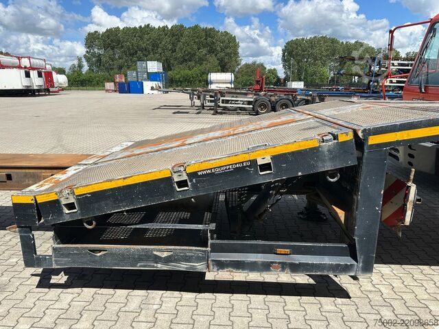 Cargador bajo Broshuis 3ABSD Lowloader 3-axle / GVW: 53.000kg / Neck: ...