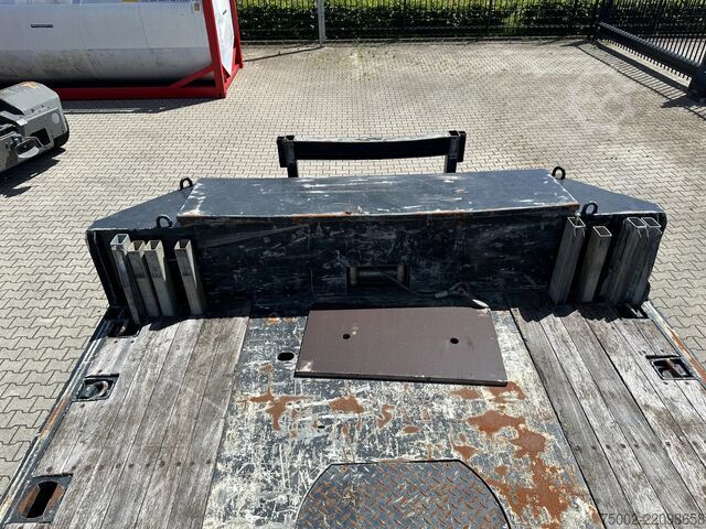 Cargador bajo Broshuis 3ABSD Lowloader 3-axle / GVW: 53.000kg / Neck: ...
