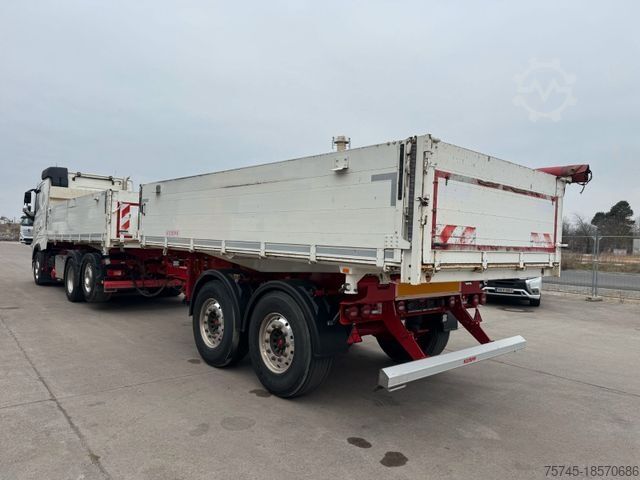 Driezijdige kipper VOLVO FH 460 I SAVE * LIFTACHSE * ALCOA *KOMPLETT *