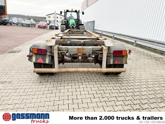 Krokväxelsläp Hüffermann HSA 18.70, Schlittenabroller