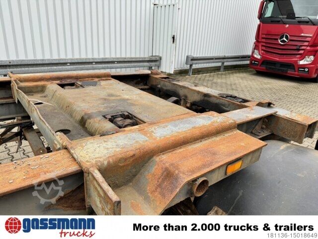 Krokväxelsläp Hüffermann HSA 18.70, Schlittenabroller