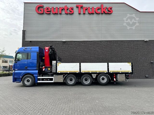 Vrachtwagen met kraan MAN TGX 33.560 8X4 TRIDEM + HMF 4020-K8 KRAAN/KRAN/...