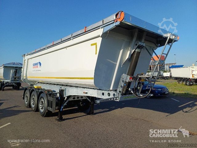 Billenős félpótkocsi Schmitz Cargobull Kipper Stahlrundmulde 28m³