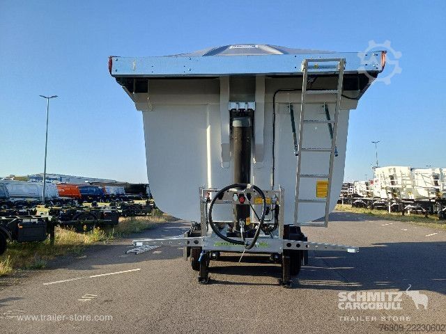 Billenős félpótkocsi Schmitz Cargobull Kipper Stahlrundmulde 28m³