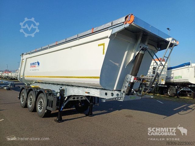 Billenős félpótkocsi Schmitz Cargobull Kipper Stahlrundmulde 28m³