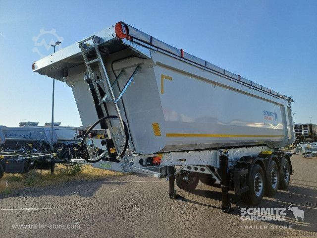 Billenős félpótkocsi Schmitz Cargobull Kipper Stahlrundmulde 28m³