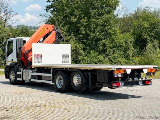 Teherautóra szerelt daru IVECO Stralis 460 PRITSCHE 6,65m +KRAN +FUNK