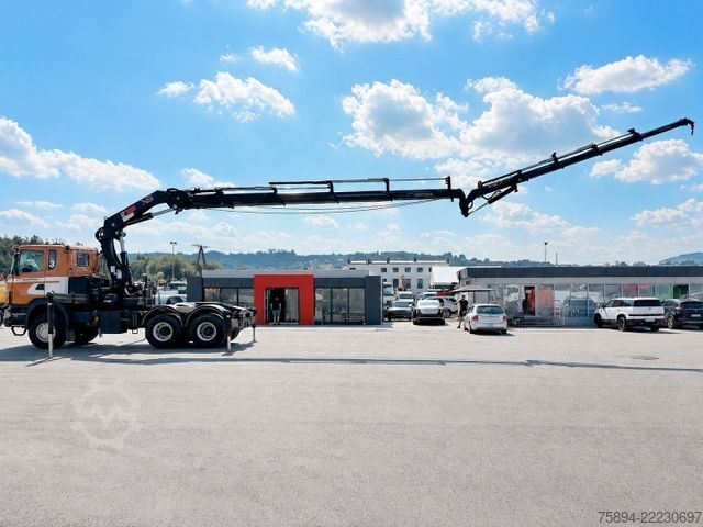 Standard nyergesvontató SCANIA R 420*Sattelzugmaschine + KRAN/FUNK * 6x6