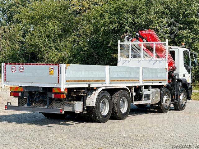 Teherautóra szerelt daru IVECO TRAKKER 450*PRITSCHE 7,60*KRAN/FUNK*8x4