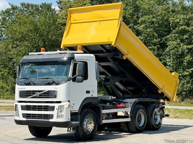 Billenő teherautó VOLVO FM 400 Kipper 5,20m + BORDMATIC * 6x4 * TOP