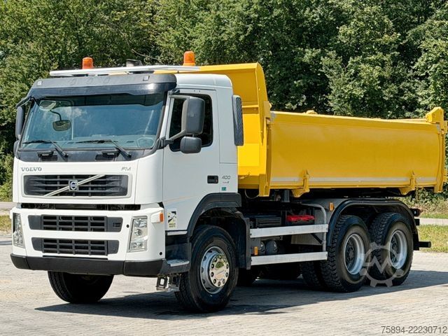 Billenő teherautó VOLVO FM 400 Kipper 5,20m + BORDMATIC * 6x4 * TOP