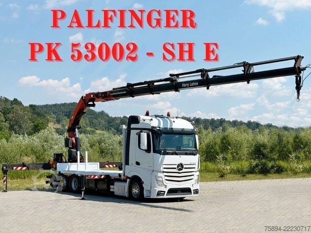 Teherautóra szerelt daru MERCEDES-BENZ ACTROS 2545* PK 53002 - SH E + FUNK* TOP