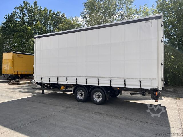 Open aanhangwagen met zeil Möslein TPW 105 D Schwebheim  Tandem- Planenanhänger Durchladen