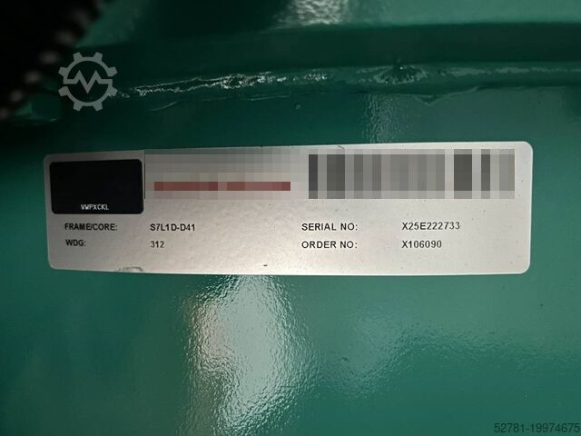 Agrégat Cummins C1675D5A - 1.675 kVA Generator - DPX-18534-O
