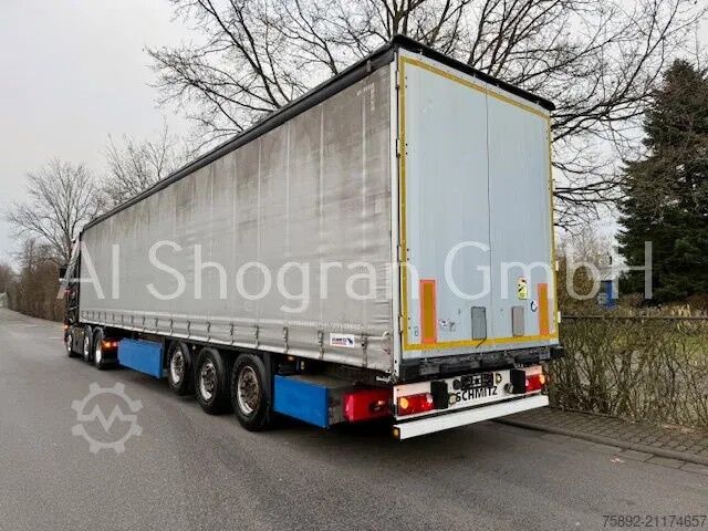 Lona Schmitz Cargobull SCS 24 / EDSCHA / Liftachse