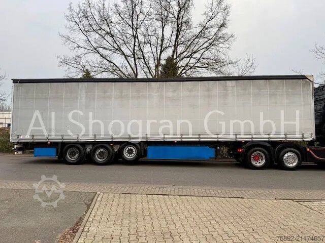 Lona Schmitz Cargobull SCS 24 / EDSCHA / Liftachse