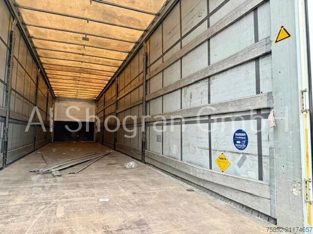 Lona Schmitz Cargobull SCS 24 / EDSCHA / Liftachse