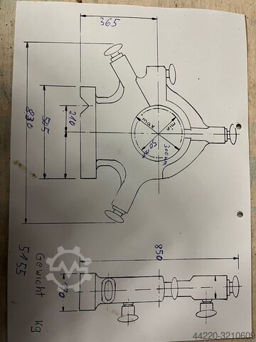 Bezel (5155) feststehend SPH 370 mm