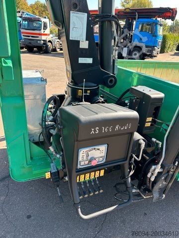 Roll-off tipper truck  Abrollcontainer Kranmulde HIAB166 neuwertig