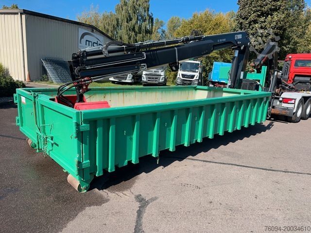 Hákový nosič kontejnerů  Abrollcontainer Kranmulde HIAB166 neuwertig