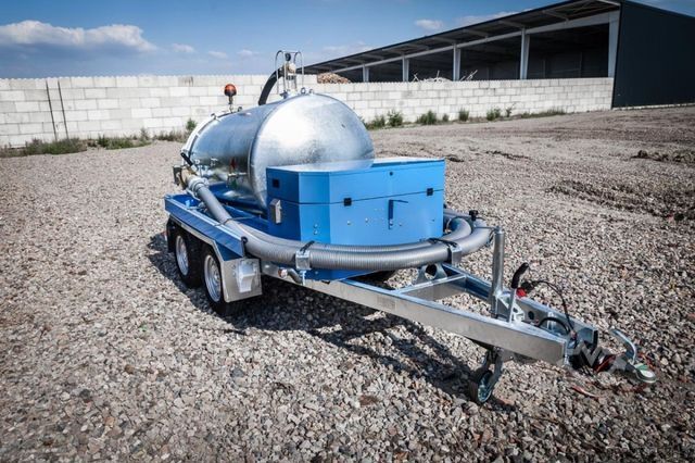 Vacuümtankwagen Schmies STS V-1,5 Vakuumsaugfass-Anhänger 2,7to