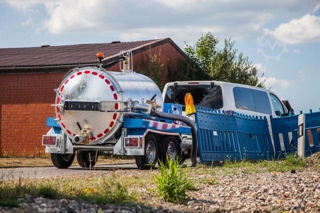 Vacuümtankwagen Schmies STS V-1,5 Vakuumsaugfass-Anhänger 2,7to