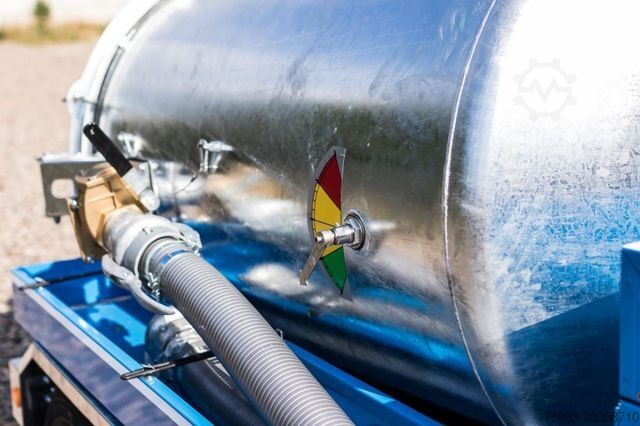 Vacuümtankwagen Schmies STS V-1,5 Vakuumsaugfass-Anhänger 2,7to