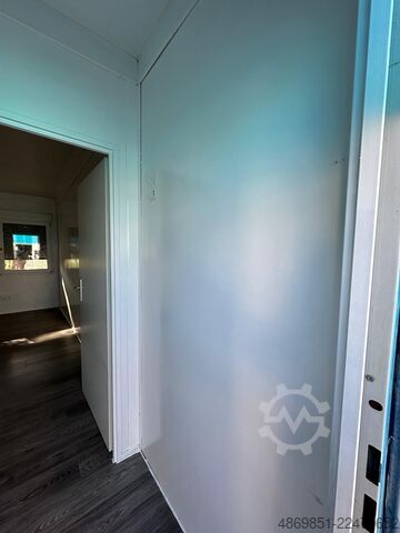Contenedor de oficina  20DV Bürocontainer mit Küche WC Büro