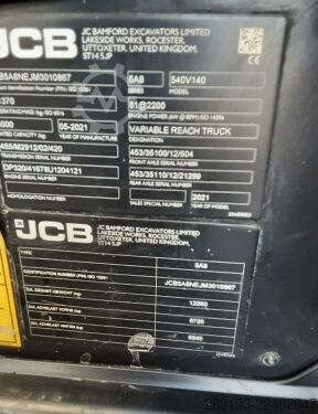Teleskopik yükleyici JCB 540-140
