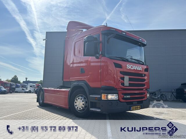 Standart-SZM Scania G360 Sleeper Cab / 717 dkm / Full Spoiler / NL ...
