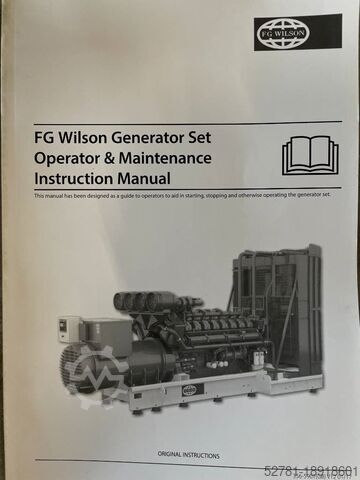 Aggregátum FG Wilson P2500-3 - 2500 kVA Genset - DPX-16035-O