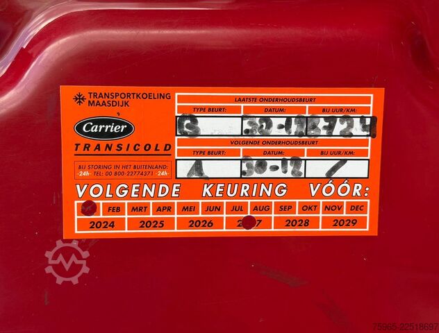 Koelwagen VOLVO FH 13.500 I-PARK COOL CARRIER TRS COOLING ISOLAT