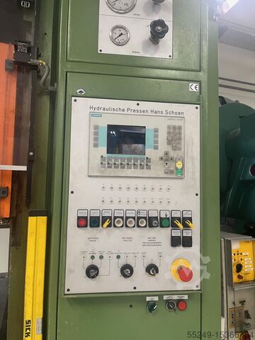 Hydraulisk presse Hans Schoen NHN 250 75 (250 Ton)