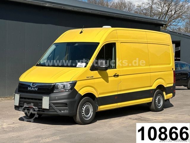 Furgon blaszak MAN TGE 3.140 4x2 Kastenwagen mit Ladebordwand