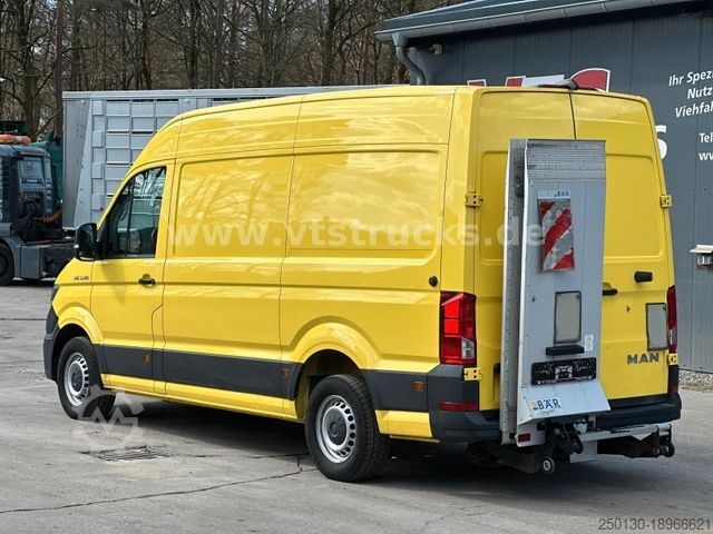 Furgon blaszak MAN TGE 3.140 4x2 Kastenwagen mit Ladebordwand