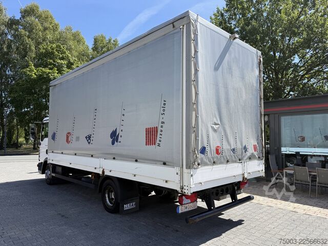 Gardinsided kassevogn MAN TGL 7.150 4X2 BB