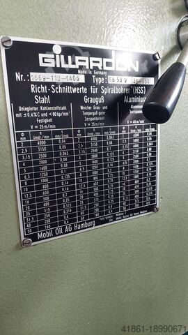 Hochl. Säulenbohrmaschine GILLARDON GB 50 V