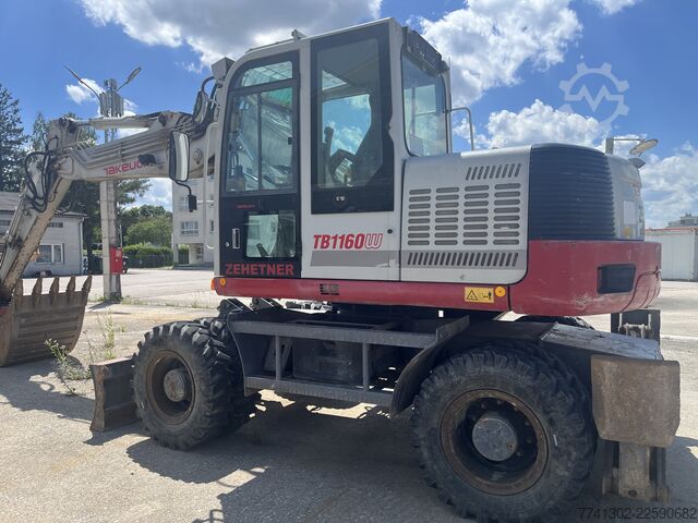 Wheeled Excavator Takeuchi TB1160W Takeuchi TB1160W