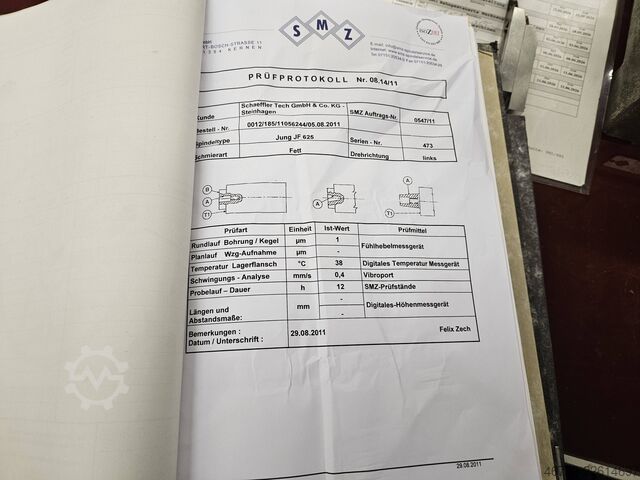Sík köszörűgép K. Jung GmbH JE 630