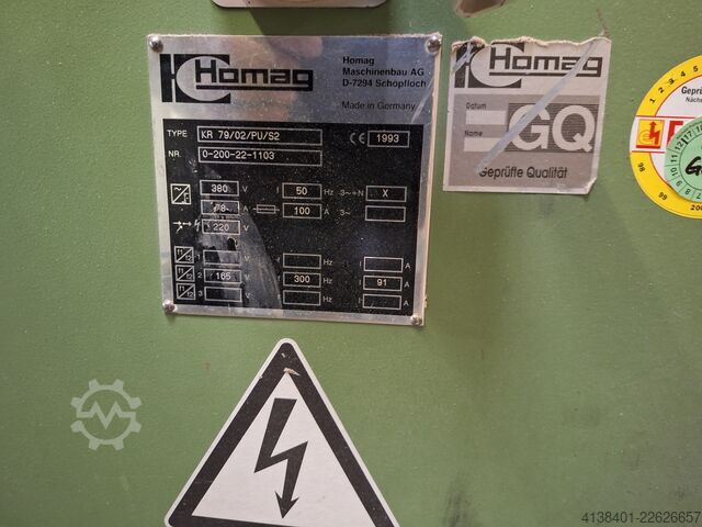 Kantlister HOMAG KR 79/02/PU/S2