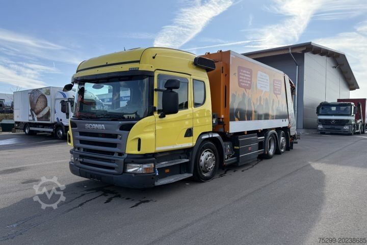 Vuilniswagen Scania P310 6x2 CNG Biogas  / Swiss-Vehicle
