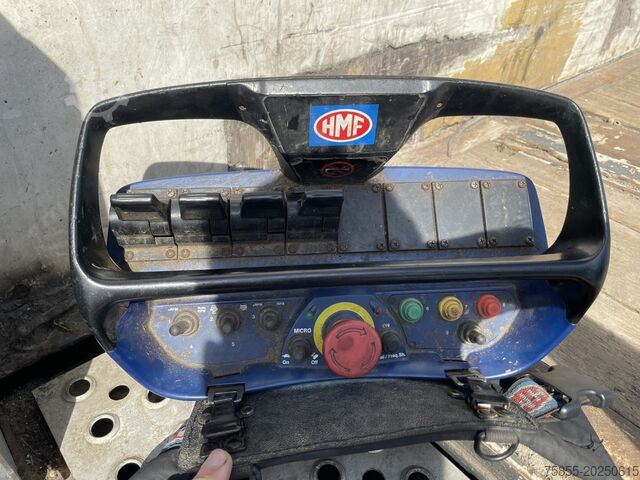 Platte bak DAF XF105.410 Platform / HMF 2220 Crane + Remote / ...