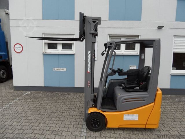 Elektrische vorkheftruck 3 wielen Jungheinrich EFG 215 - Triplex - Baujahr 2022