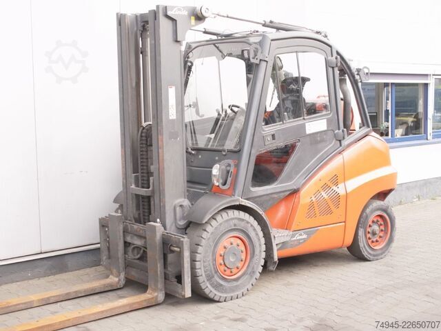 LPG vysokozdvižné vozíky Linde H50T EVO / 600